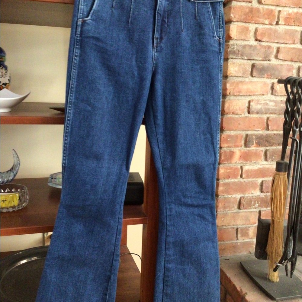 Veronica Beard Beverly Skinny Flare High Rise jeans